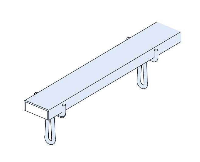 Trapezblechbefestigungsschiene fvz HTU 60/22/6-AN2-Länge 300 cm