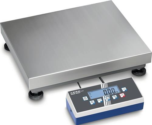 Plattformwa.Wägeber.150/300kg Ziffern- schritt 50/100g B500xT400 mm n.eichfähig