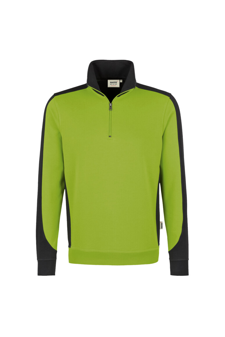 HAKRO Zip-Sweatshirt Contrast MIKRALINAR No. 476  