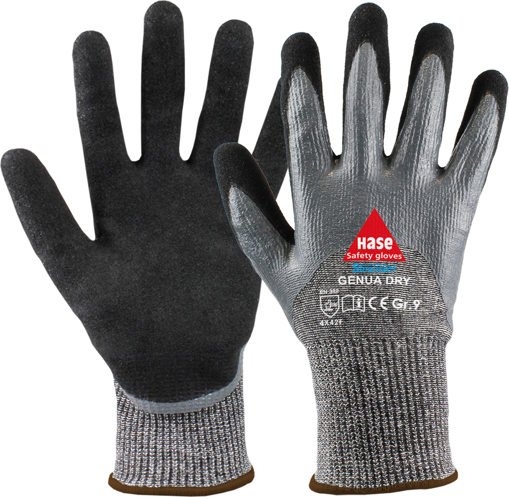 HASE Schnittschutzhandschuh "Genua Dry" Nr. 508535, VPE: 10 PA