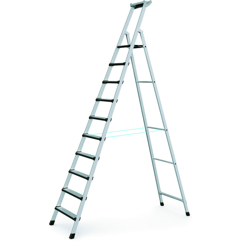 ZARGES Comfortstep S Geschraubte Stufen-Stehleiter
