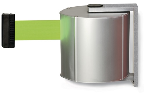 Gurtkassette silber f.Gurt-L.12m neongelb z.Wm.