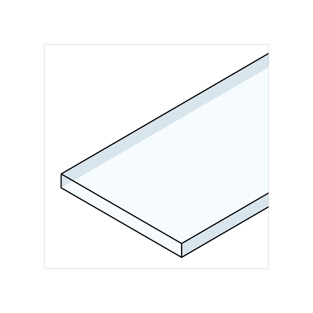 Platte Acrylglas XT farblos  