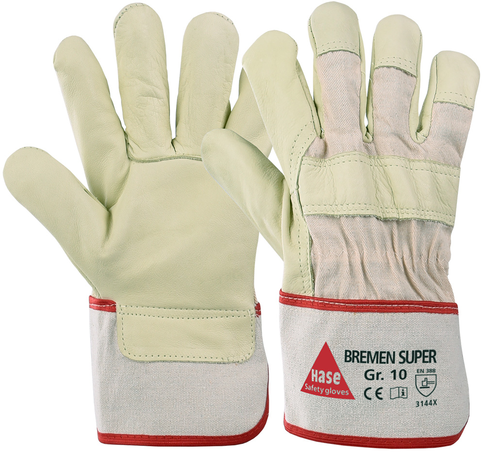 HASE Arbeitshandschuh "Bremen Super" Nr. 293000, VPE: 12 PA