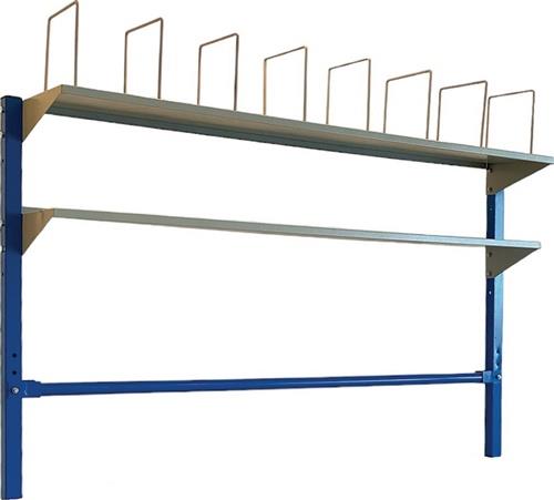 Packtischanbausystem f.Packtischbreiten 1600 mm Metallkonstruktion