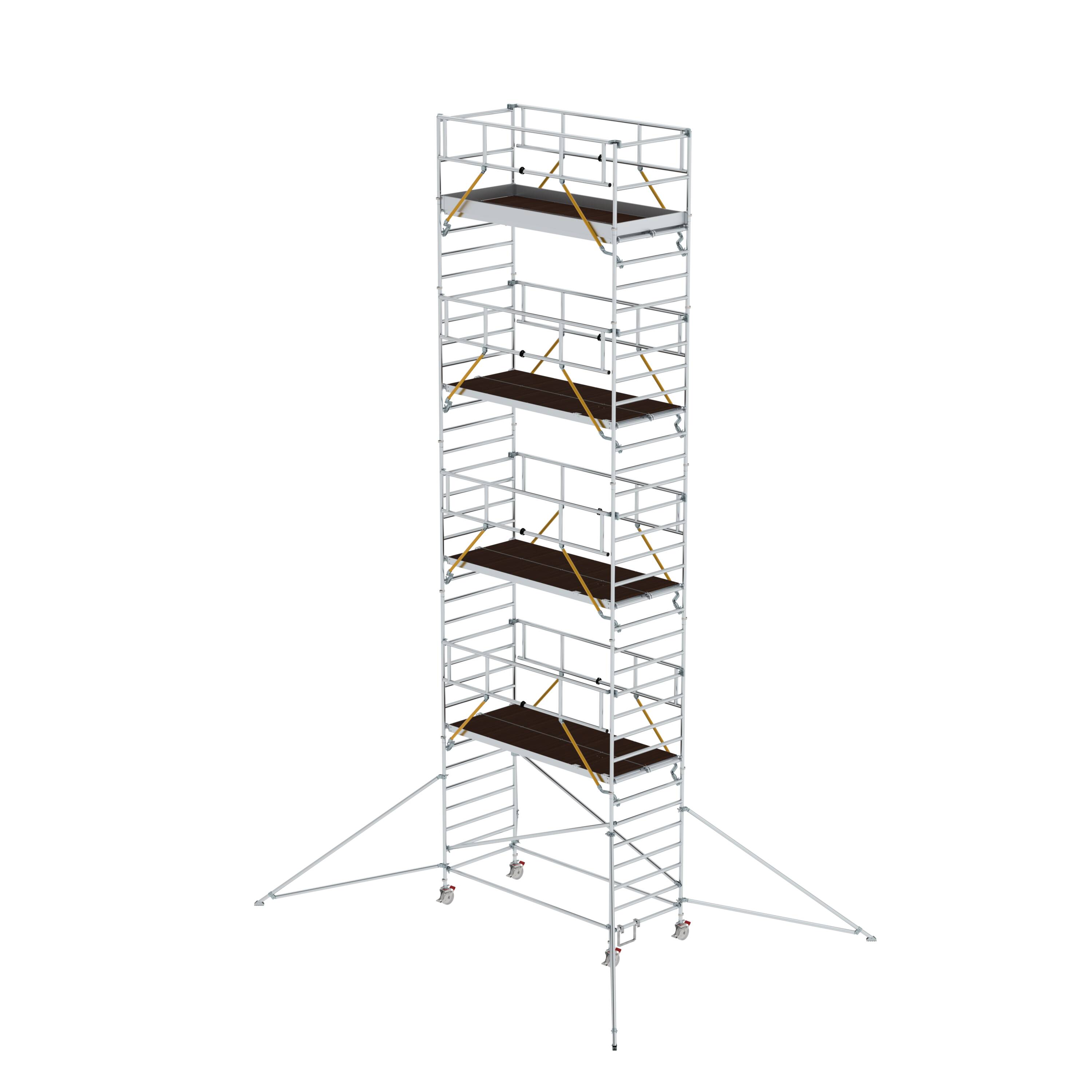 MUNK Rollgerüst SG 1,35 x 3,0 m mit Ausleger & Doppel-Plattform  