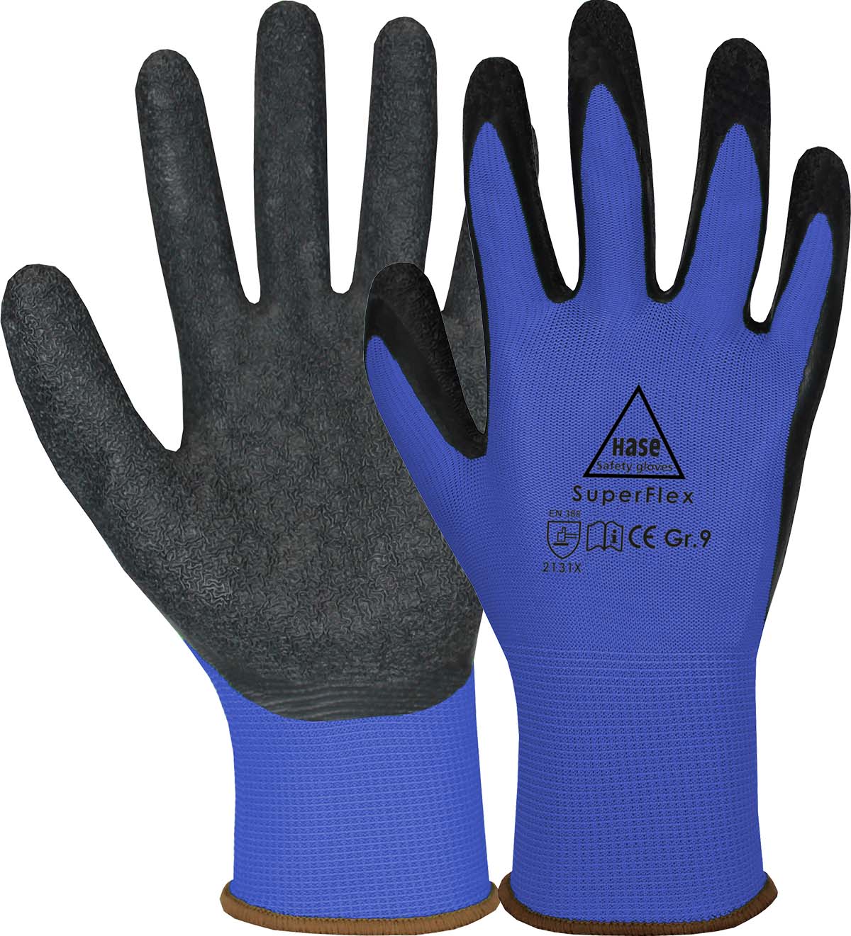 HASE Montagehandschuh "Superflex Blue" Nr. 508610B, VPE: 10 PA