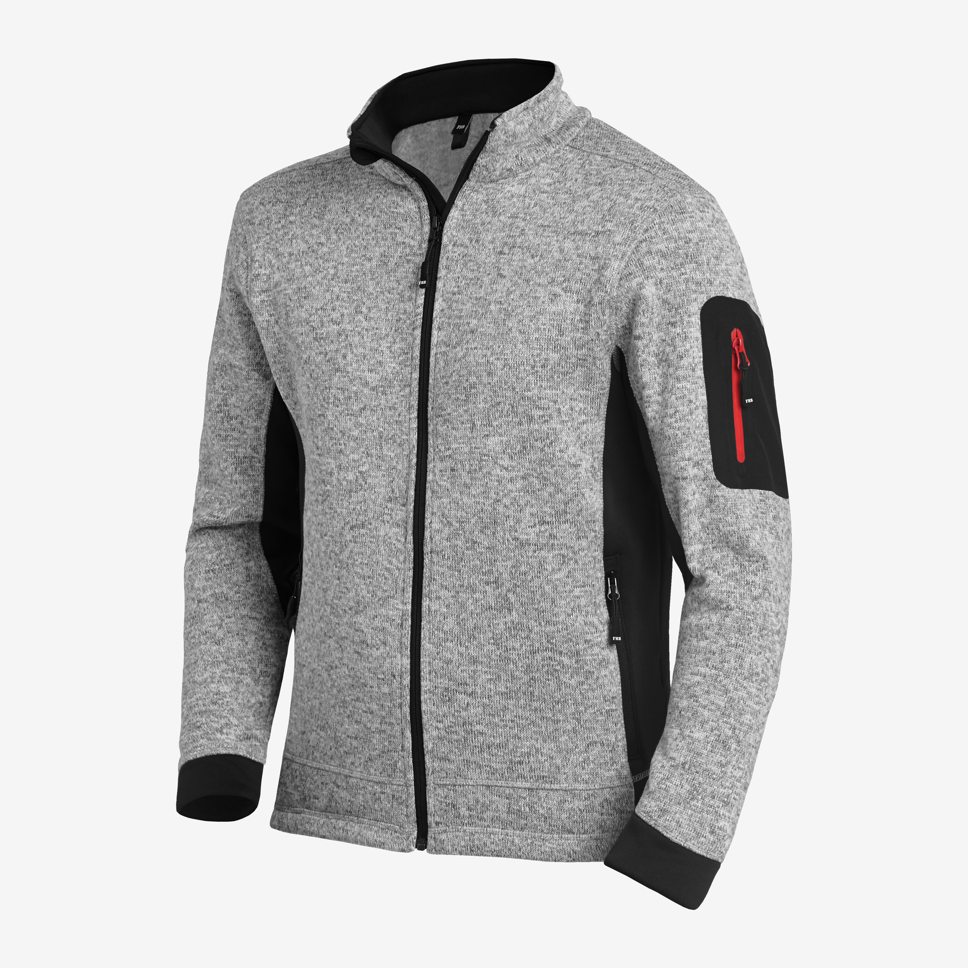 FHB Strick-Fleece-Jacke Herren "CHRISTOPH" Nr. 79595