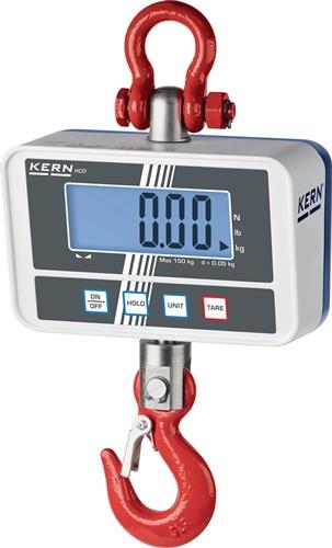 Kranwaage Messbereich 150 kg Ziffernschritt 50 g mit LED-Display