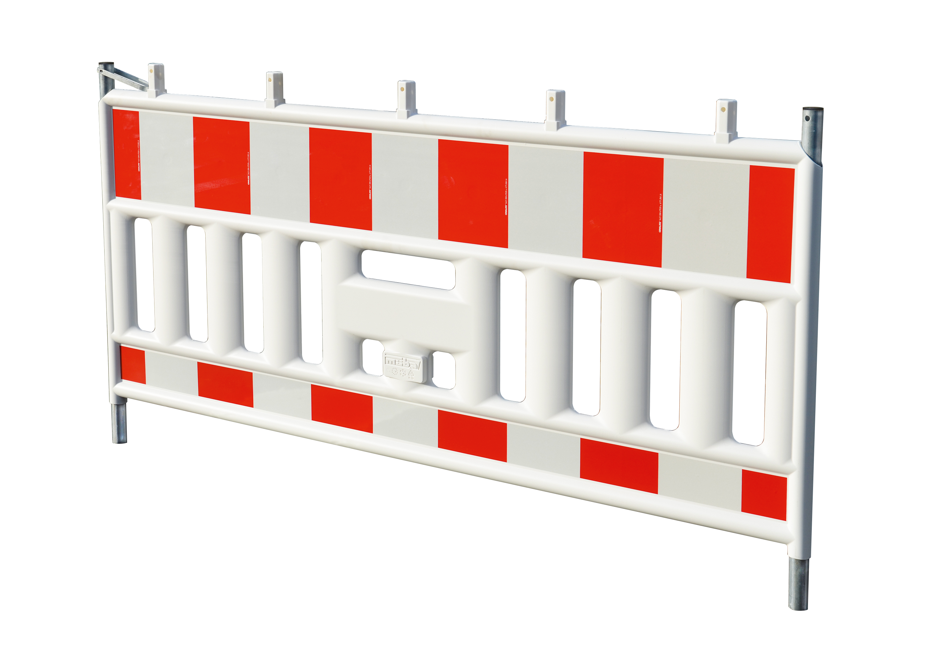 Kunststoff-Absperrschrankengitter 160 mit Zapfen, RA1/A  