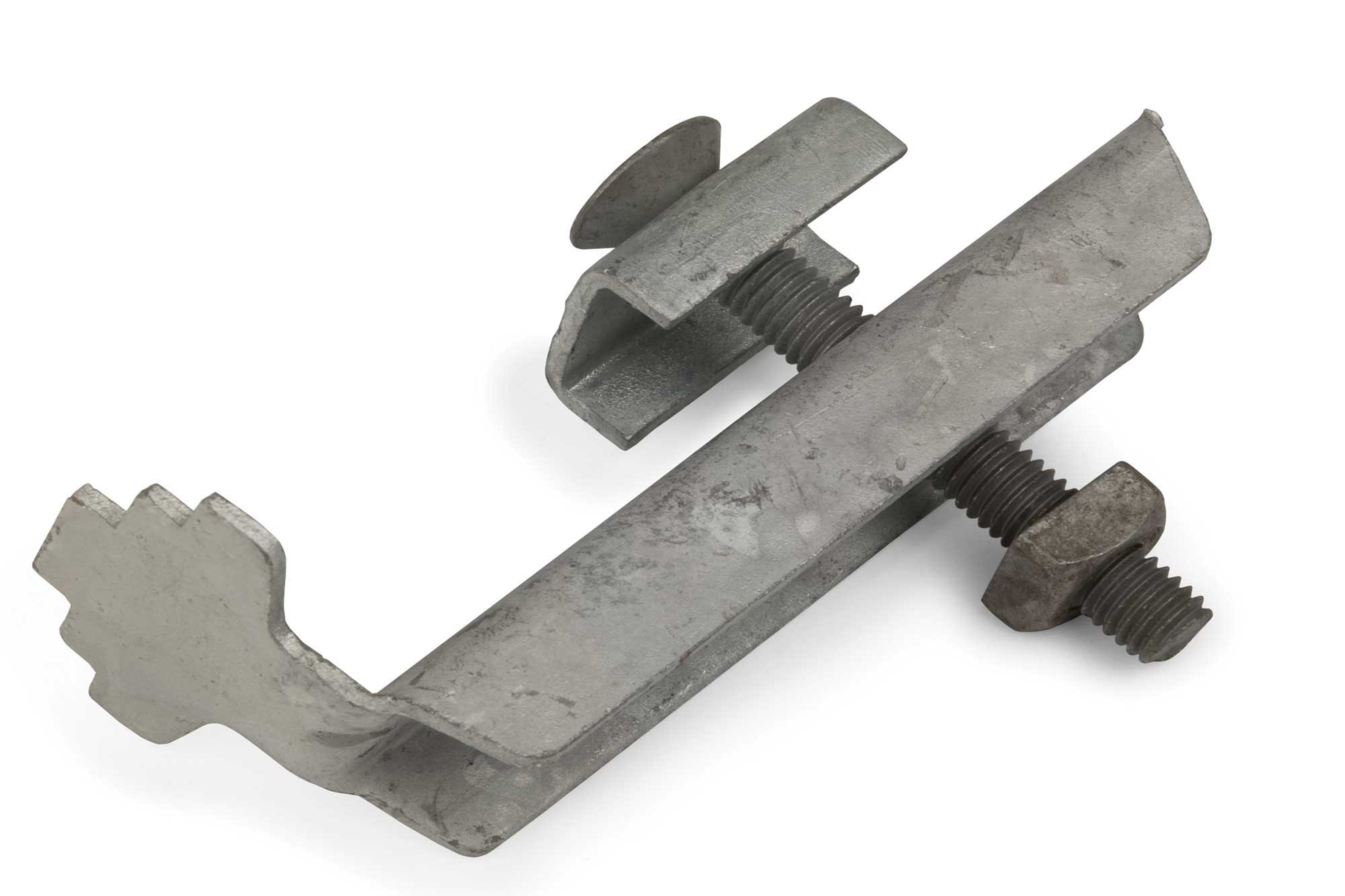 Standard-Befestigung feuerverz.# 23/31 MW 30x10, für Gitterroste bis 30 mm Höhe