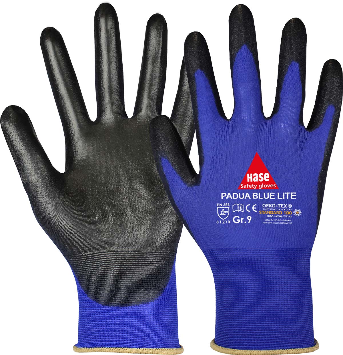 HASE Montagehandschuh "Padua Blue lite" Nr. 508280, VPE: 12 PA