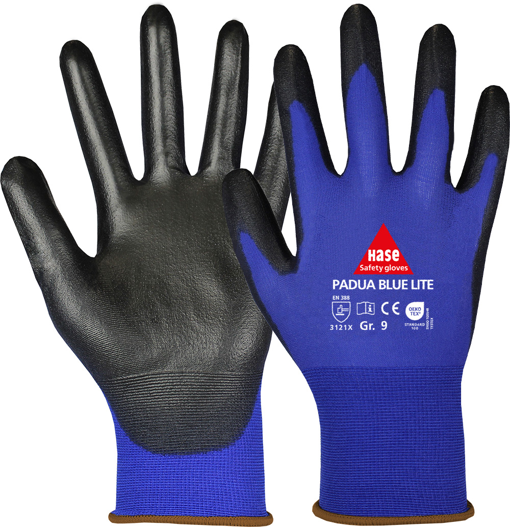 HASE Montagehandschuh "Padua Blue lite" Nr. 508280, VPE: 12 PA