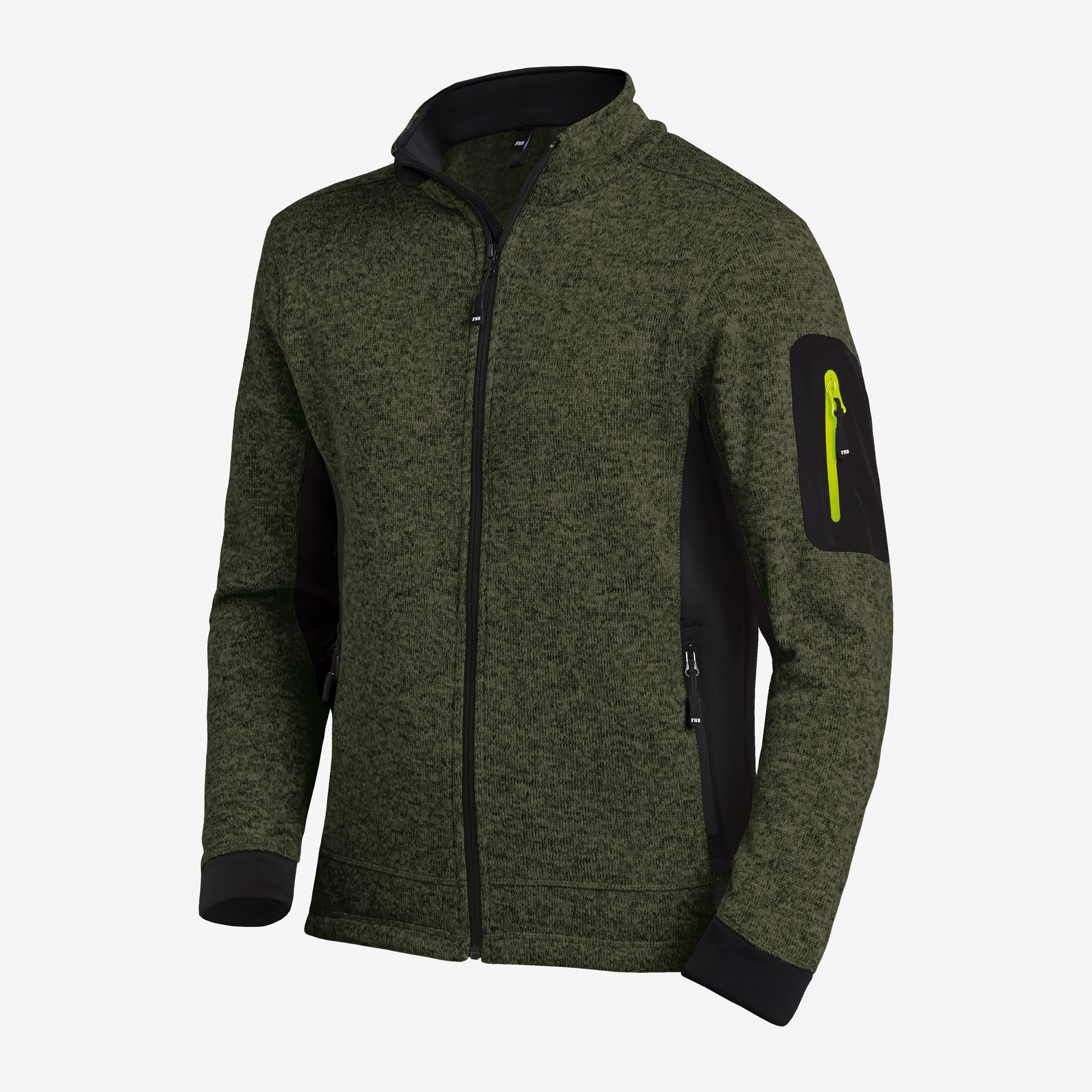 FHB Strick-Fleece-Jacke Herren "CHRISTOPH" Nr. 79595