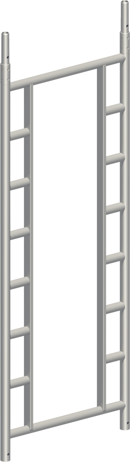 Layher Alu-Durchgangs-Standleiter