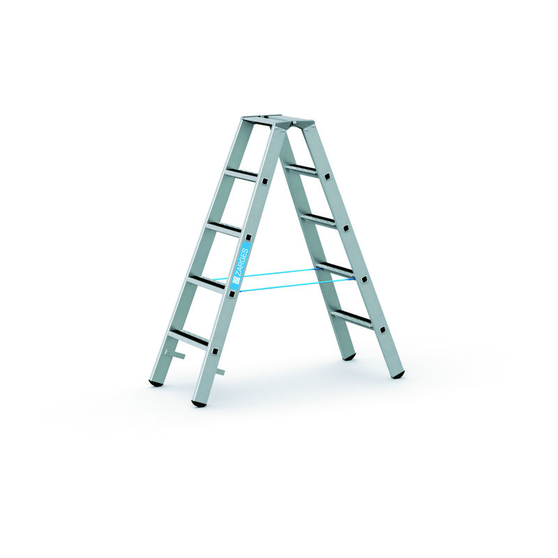 ZARGES R13step B Gebördelte Stufen-Stehleiter