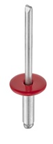 Fassadennieten Alu/Niro, K: 11 mm, D: 5 mm, blank, VE: 250 Stück  