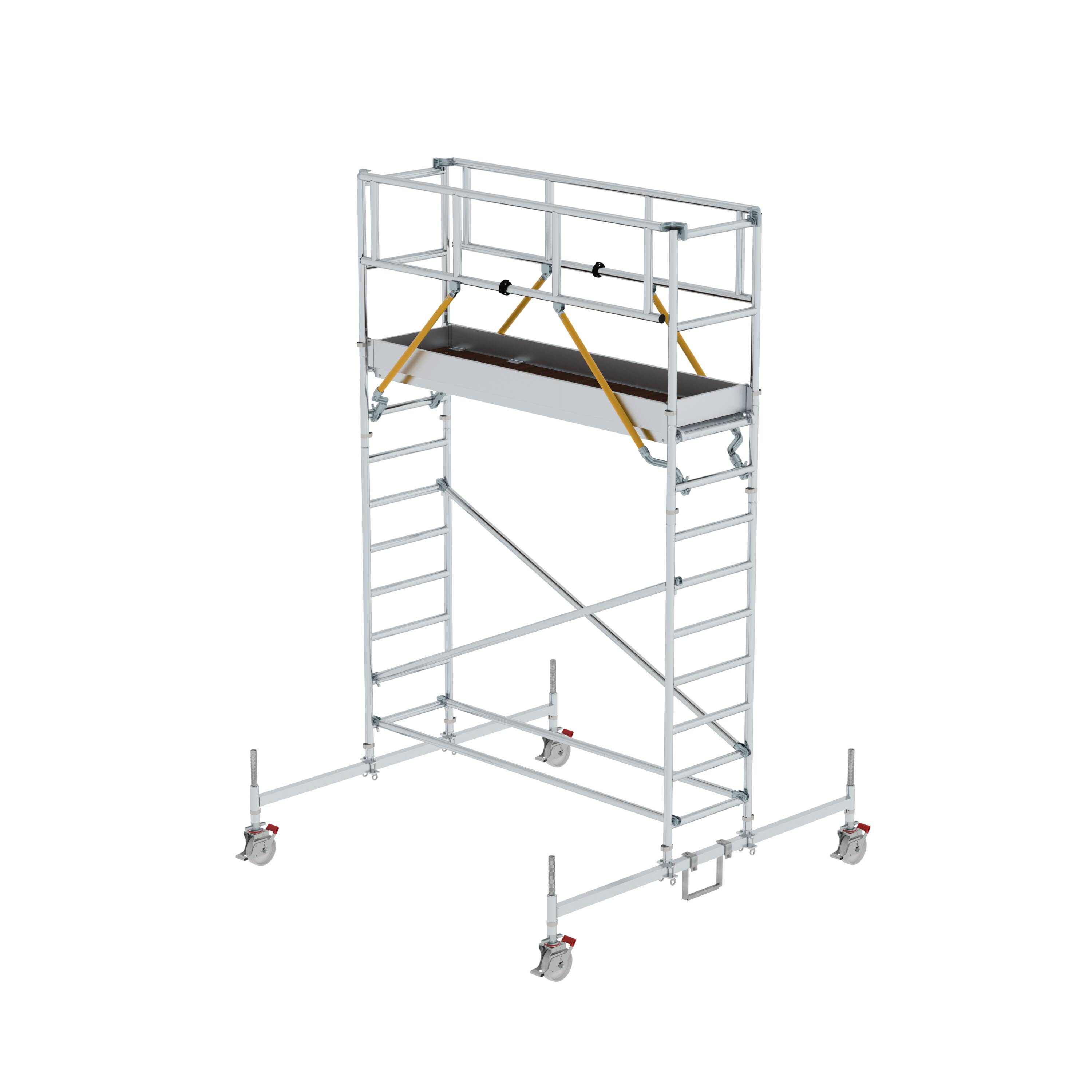 MUNK Rollgerüst SG 0,75 x 2,45 m mit Fahrbalken  