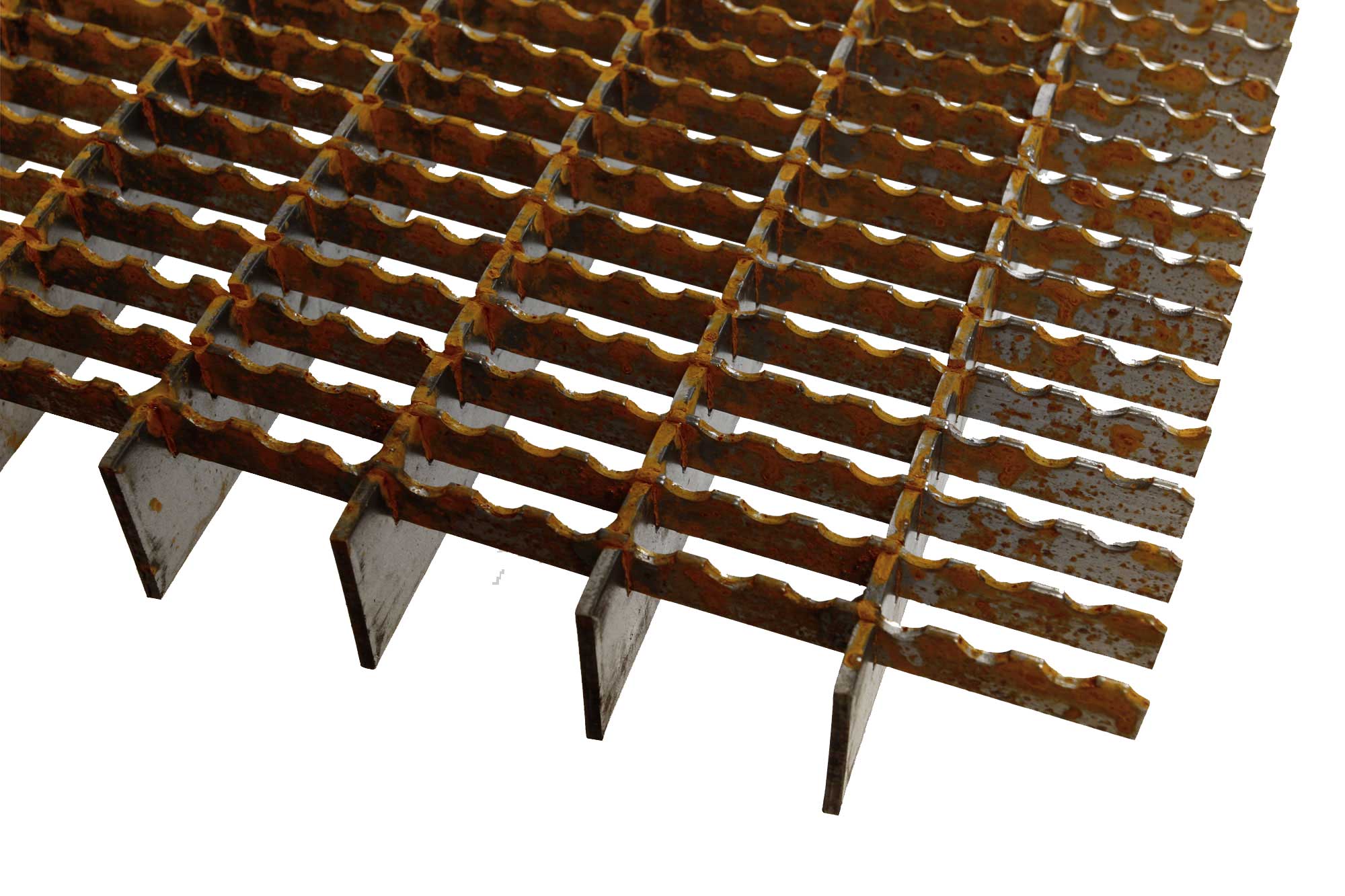 Pressrost-Gleitschutz-Matte (roh)unverz. MW 30 x 10 TS 30 x 3 mm 3000 x 1000 mm