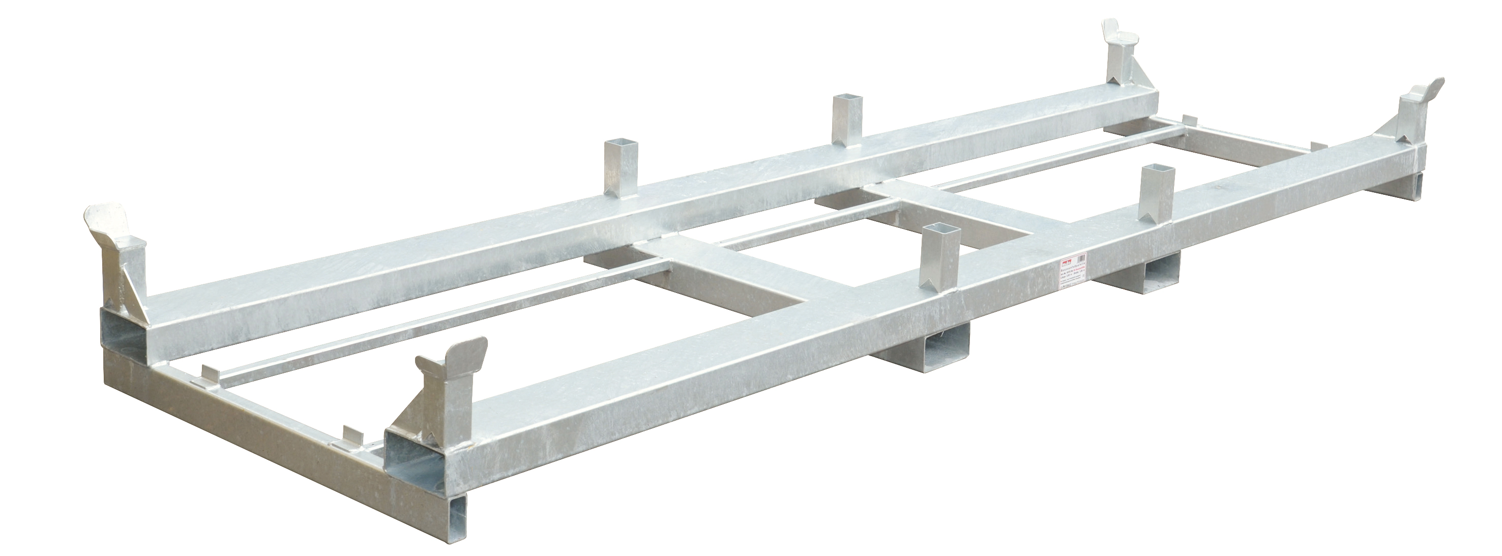 Bauzaunfußpalette BZ-26, verzinkt  