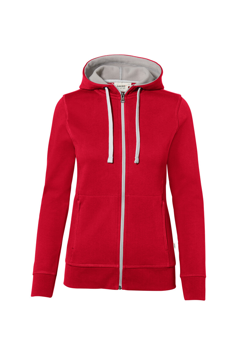 HAKRO Damen Kapuzenjacke Bonded No. 255  