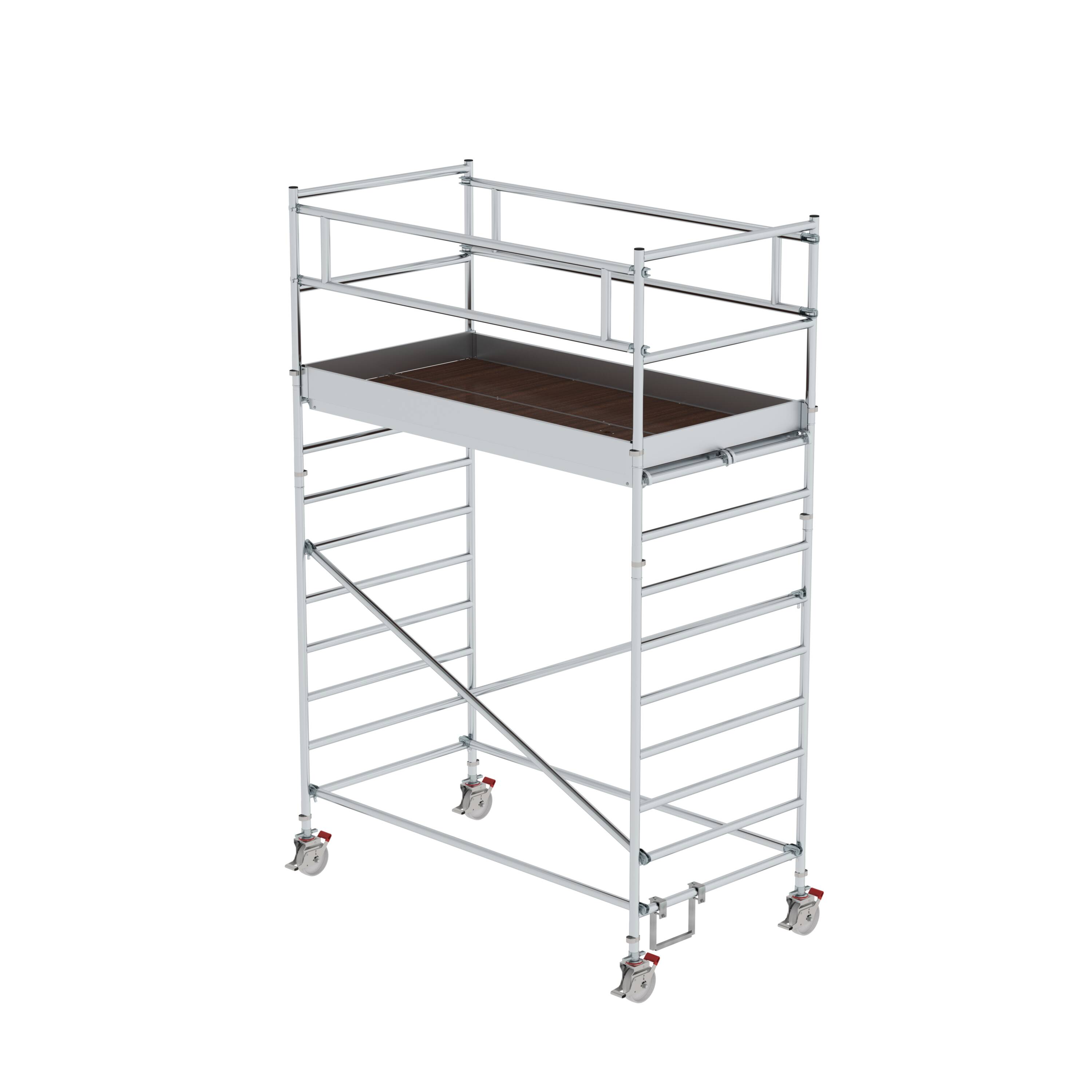 MUNK Rollgerüst 1,35 x 2,45 m mit Doppel-Plattform  