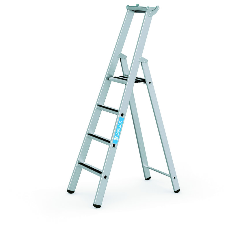 ZARGES R13step S Gebördelte Stufen-Stehleiter