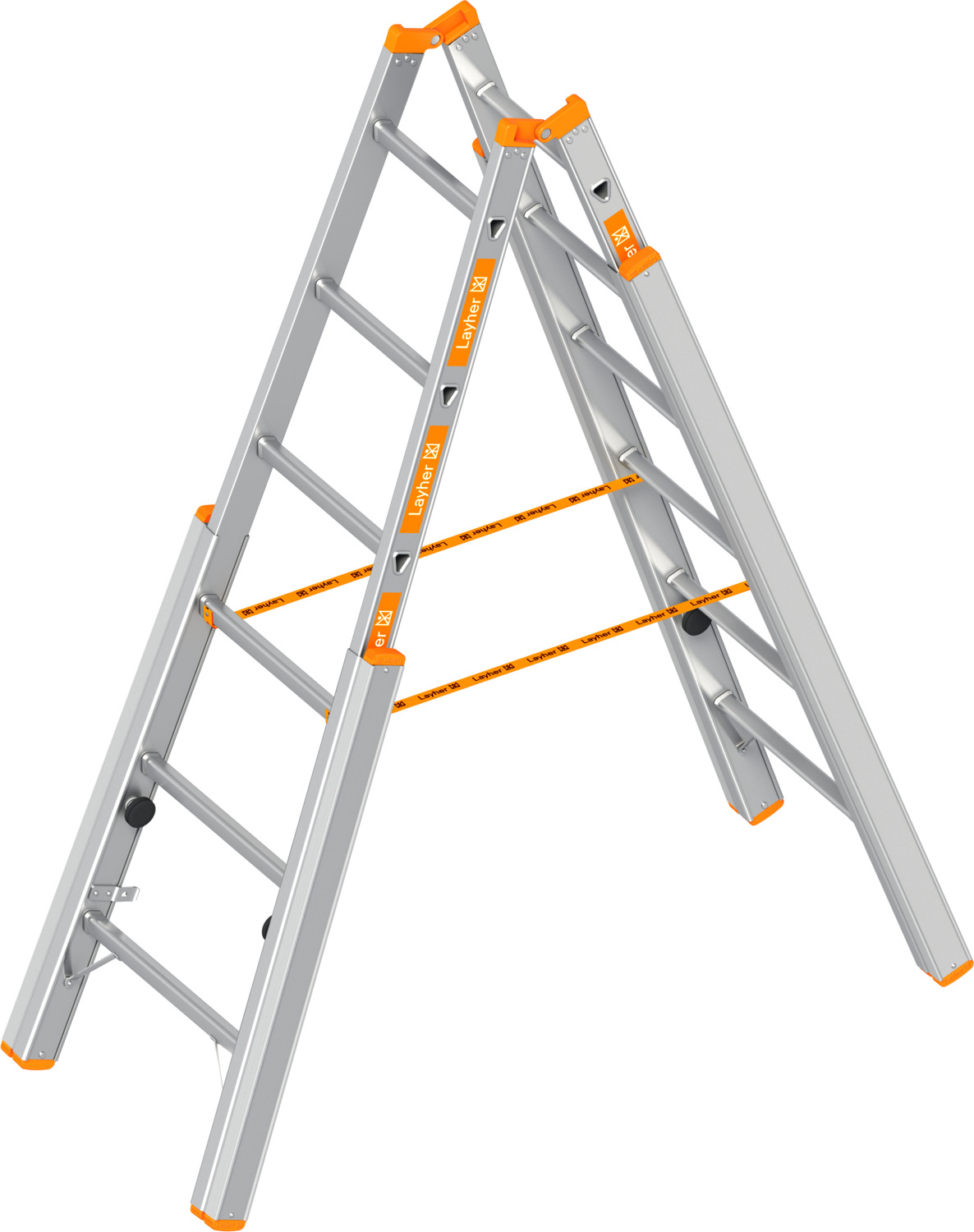 Layher Treppenstehleiter TOPIC 1061