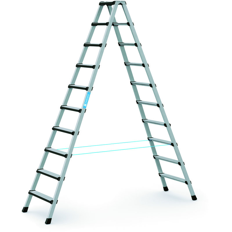 ZARGES Comfortstep B Geschraubte Stufen-Stehleiter