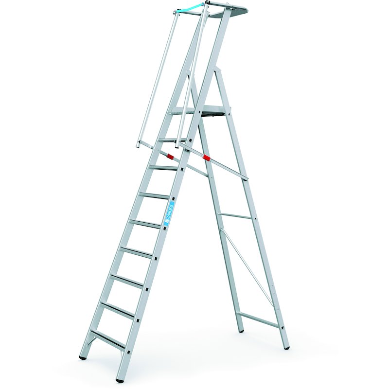 ZARGES ZAP Safemaster S Gebördelte Stufen-Plattformleiter