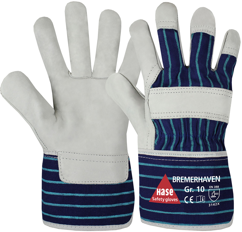 HASE Arbeitshandschuh "Bremerhaven" Nr. 292000, VPE: 12 PA