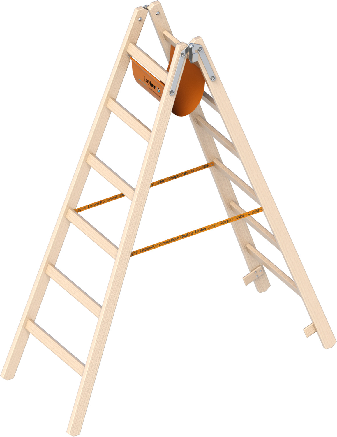 Layher Holzstehleiter 1038