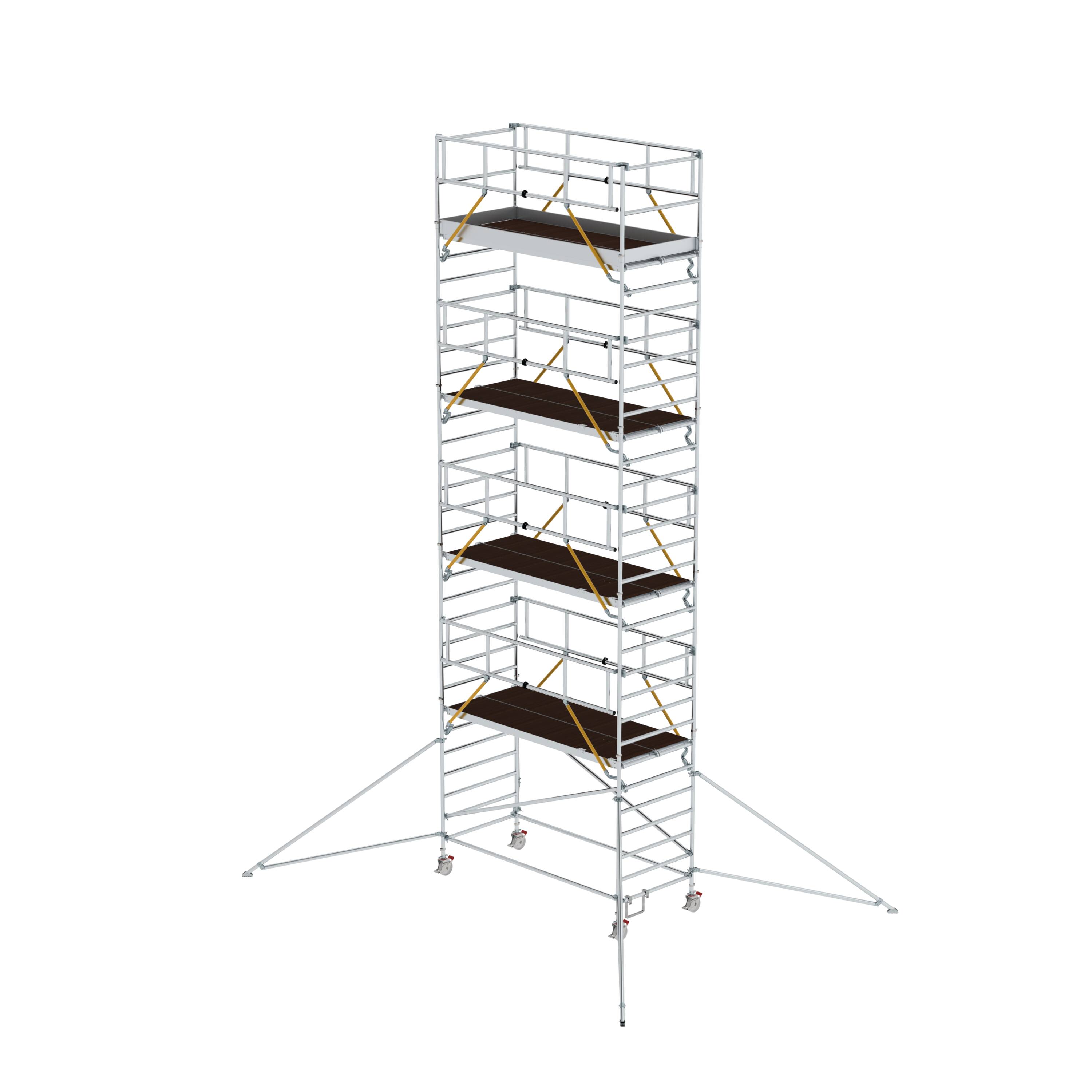 MUNK Rollgerüst SG 1,35 x 3,0 m mit Ausleger & Doppel-Plattform  