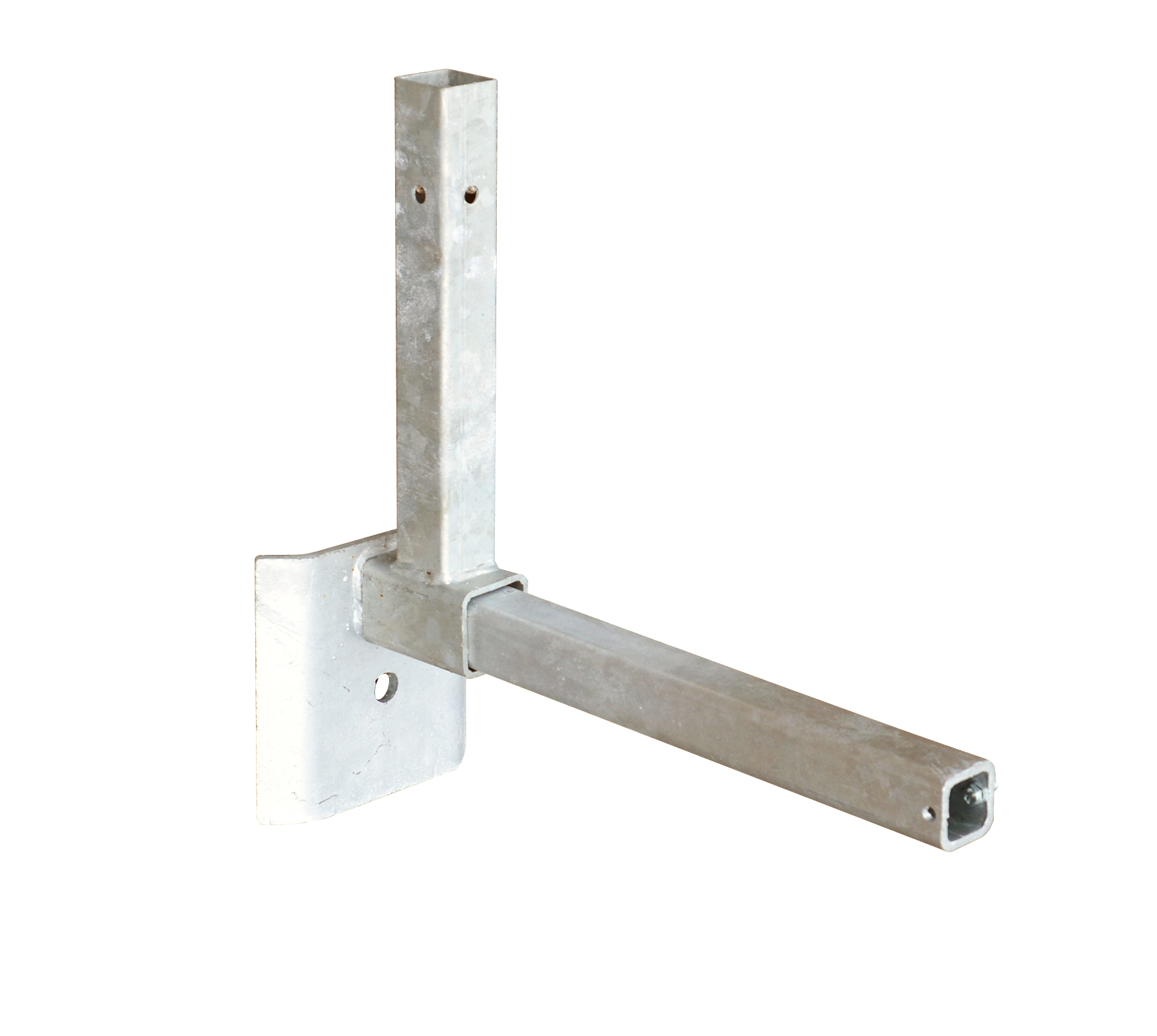 AS-Pfostenhalter für Überstände, verzinkt  