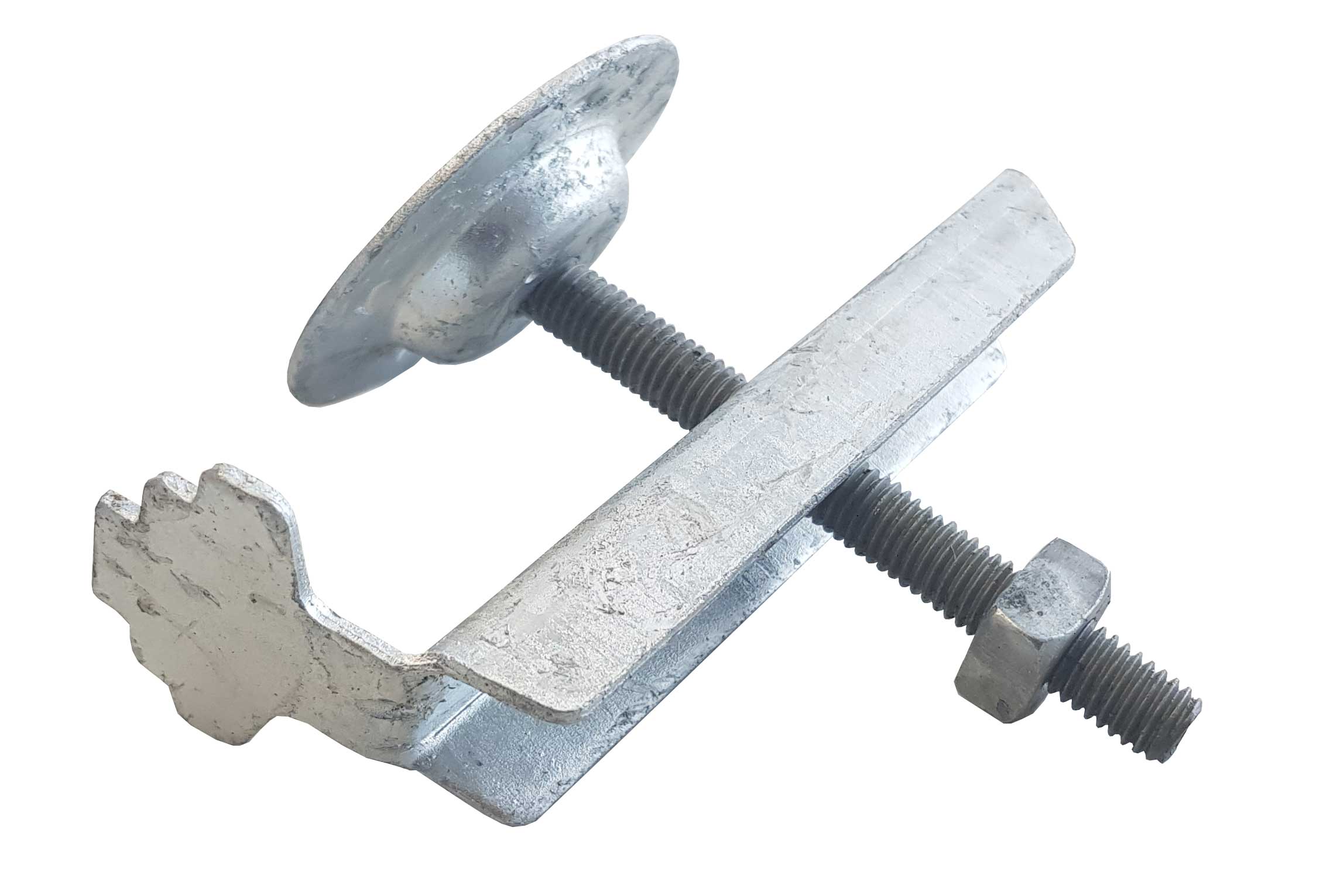 Standard-Befestigung feuerverz. # 4 für Gitterroste bis 50 mm Höhe # 4/31