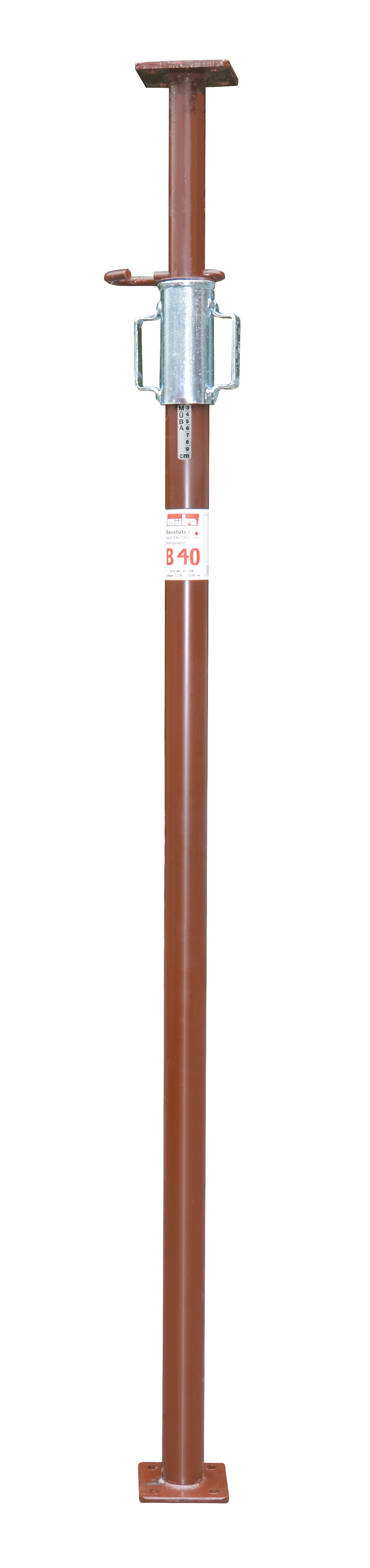 Baustütze nach EN 1065 B 40, lackiert  