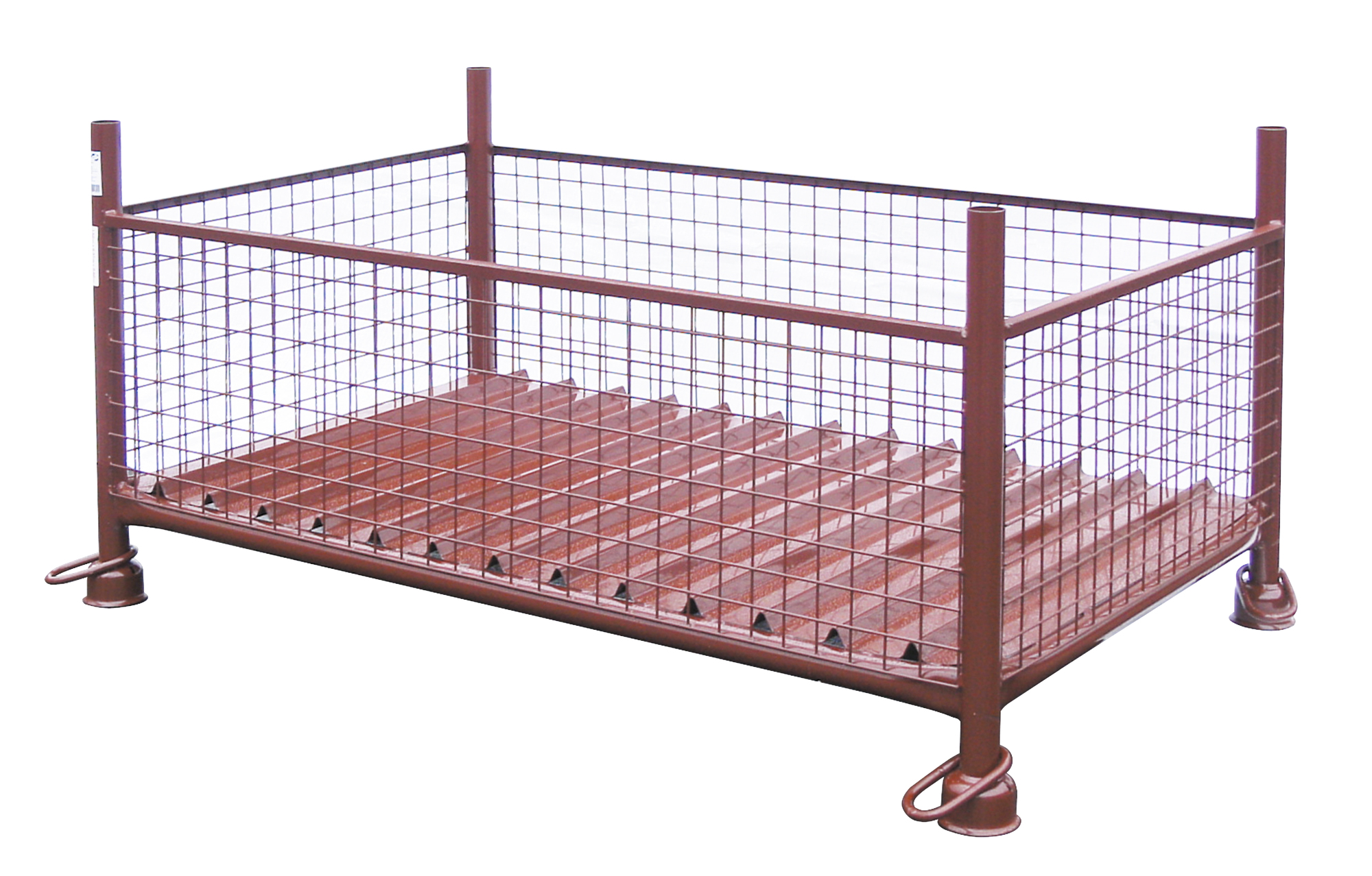 Gitterboxpalette 150x87x60, lackiert  