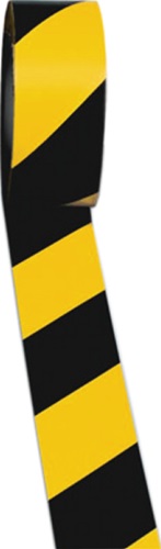Bodenmarkierungsband Easy Tape PVC schwarz/gelb L.33m B.50mm