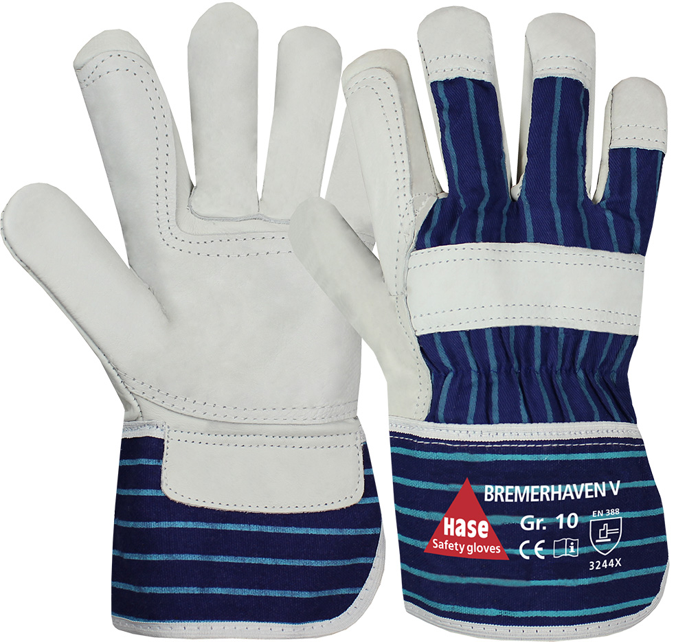 HASE Arbeitshandschuh "Bremerhaven V" Nr. 291200, VPE: 12 PA
