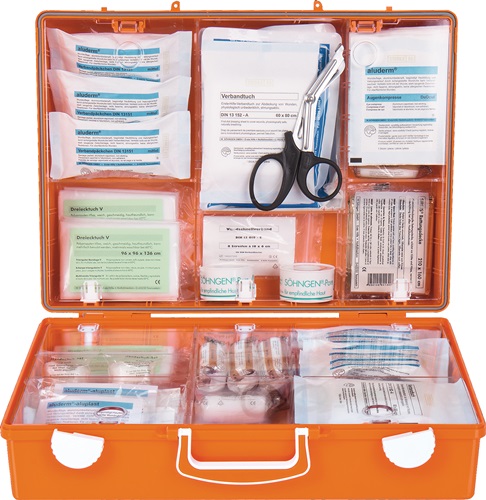 Erste Hilfe Koffer gr.MT-CD B400 x H300 x T150 ca.mm orange
