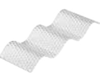 Acrylglas-Wellplatten farblos Wabe  