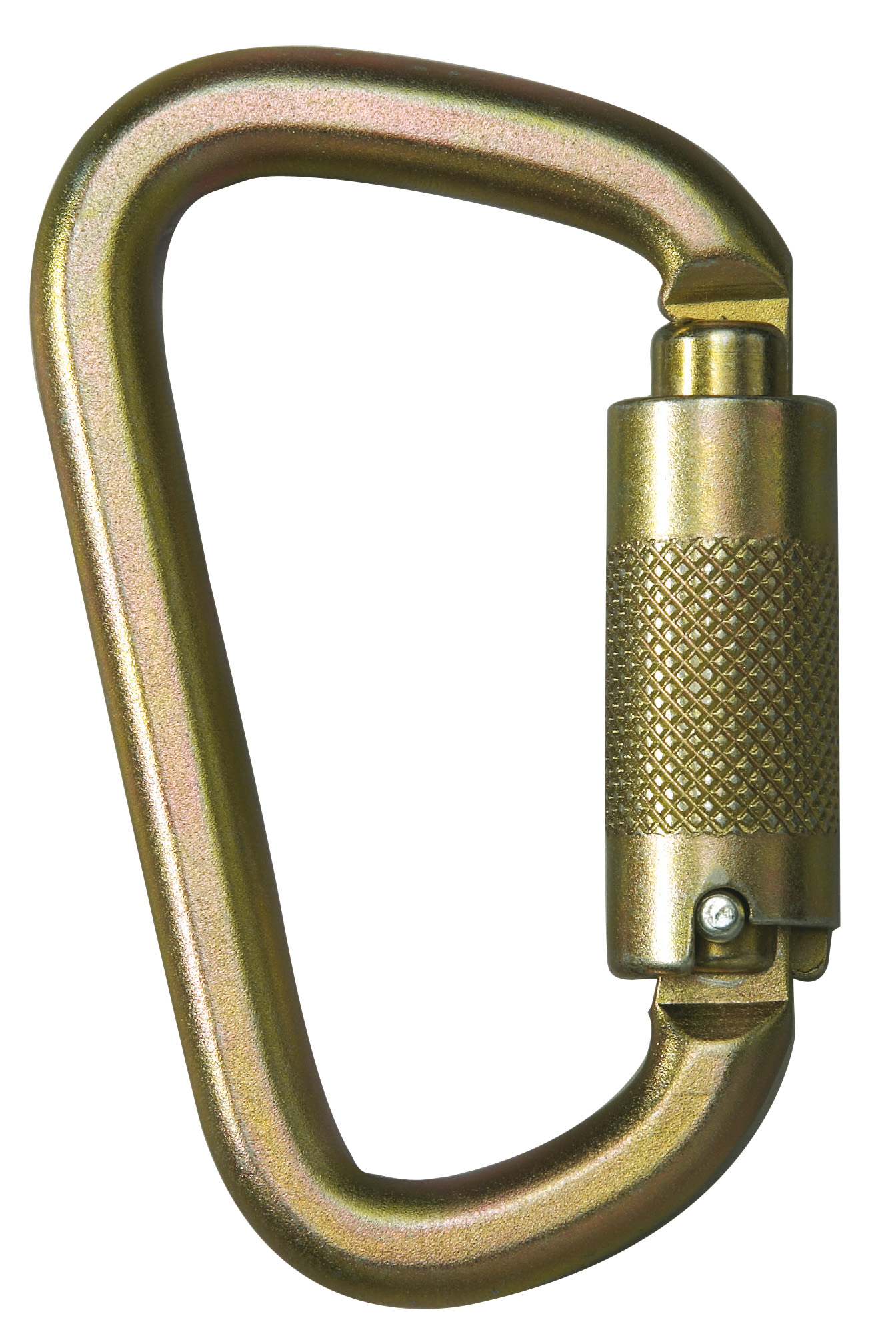 Twist-lock Karabiner Stahl, D-Form Nr. 47819
