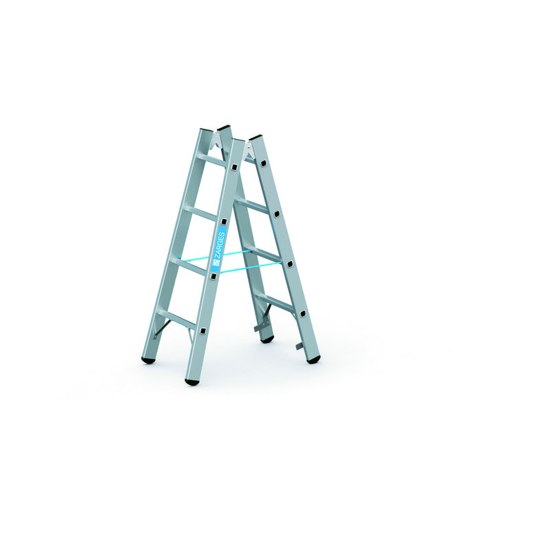 ZARGES Coni B Gebördelte Sprossen-Stehleiter