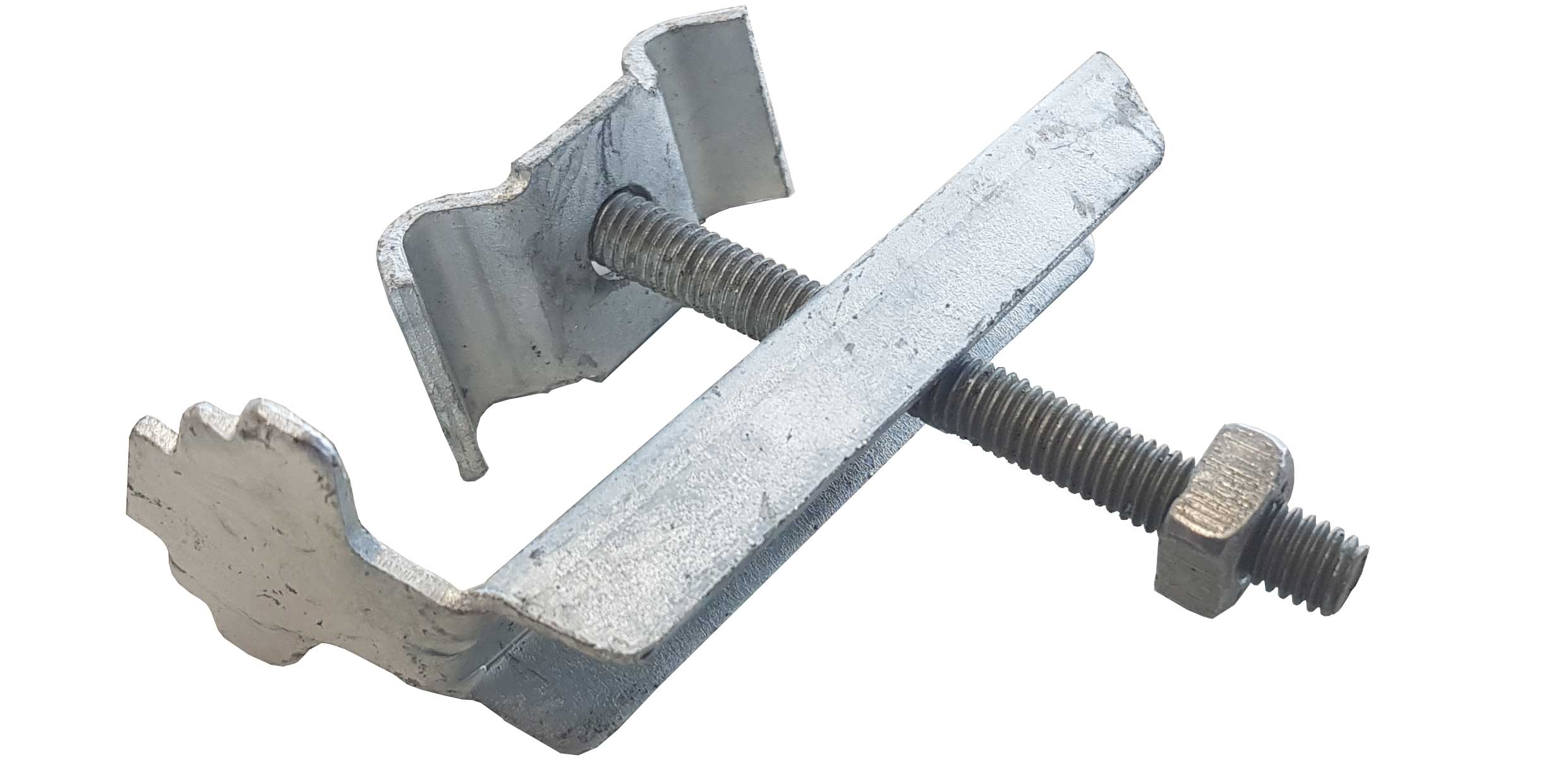 Standard-Befestigung feuerverz. # 1 für Gitterroste bis 50 mm Höhe # 5/31