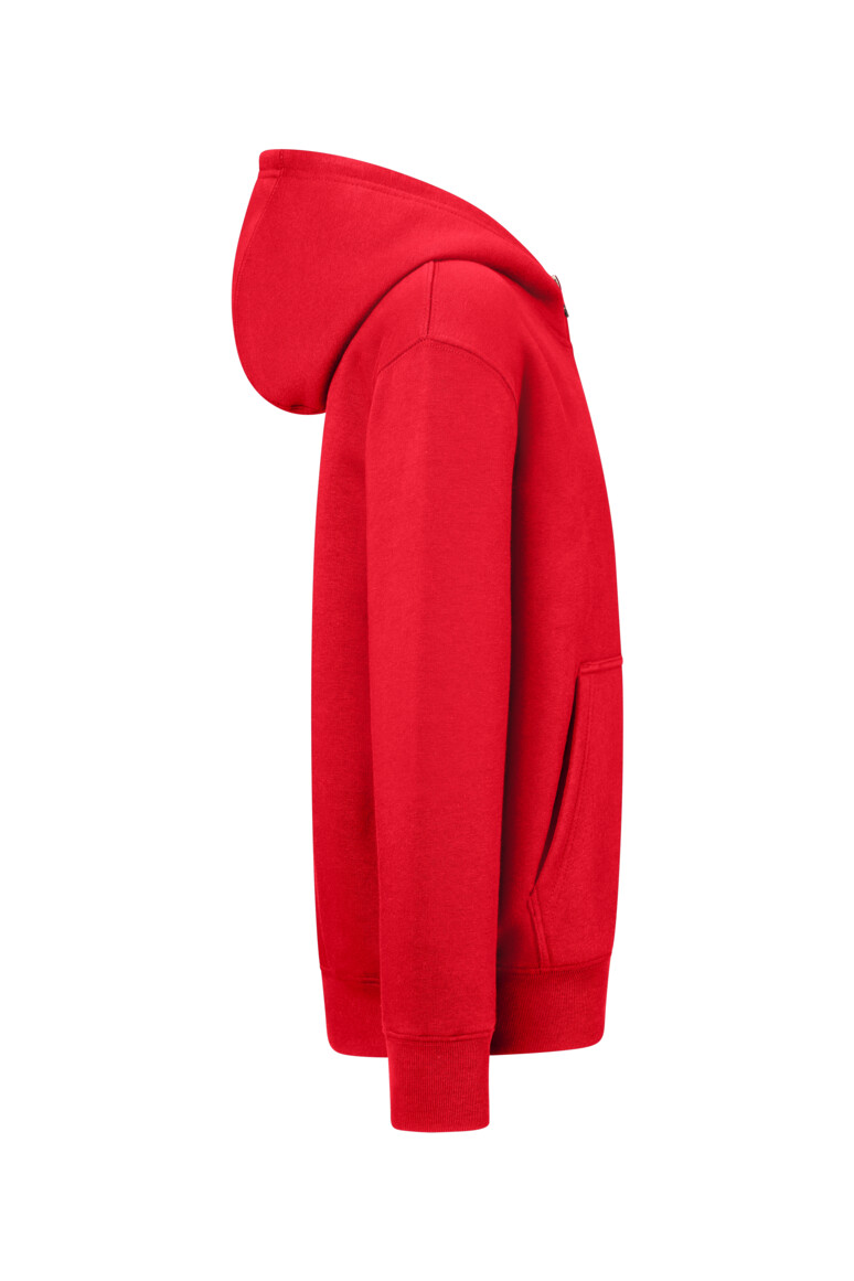 HAKRO Kinder Kapuzen-Sweatjacke Bio-Baumwolle No. 565