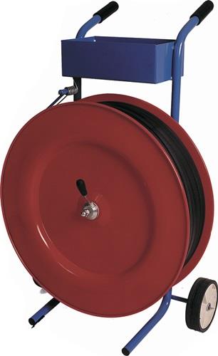 Bandabroller PP-Umreifungsband fahrbar für Kern-D.406 mm