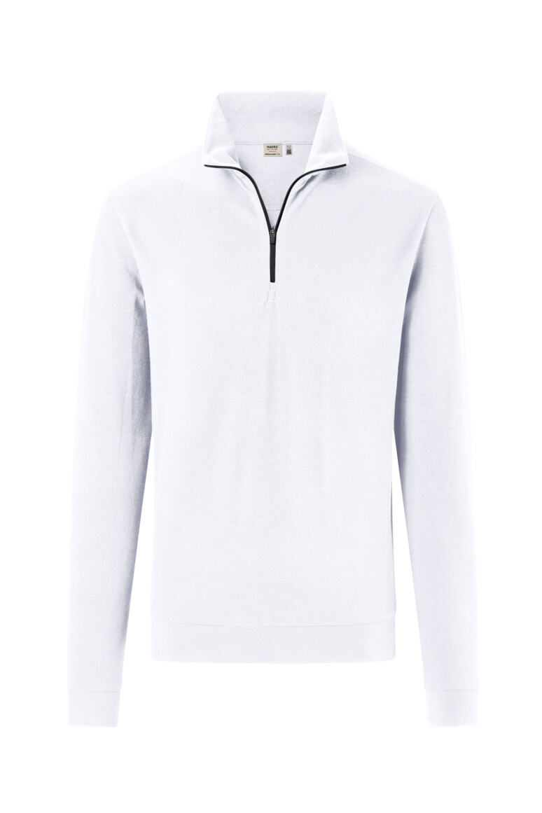 HAKRO MIKRALINAR® NXT Zip-Longsleeve-Polo No. 535