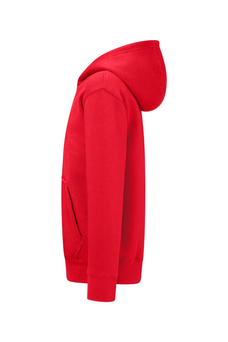 HAKRO Kinder Kapuzen-Sweatjacke Bio-Baumwolle No. 565
