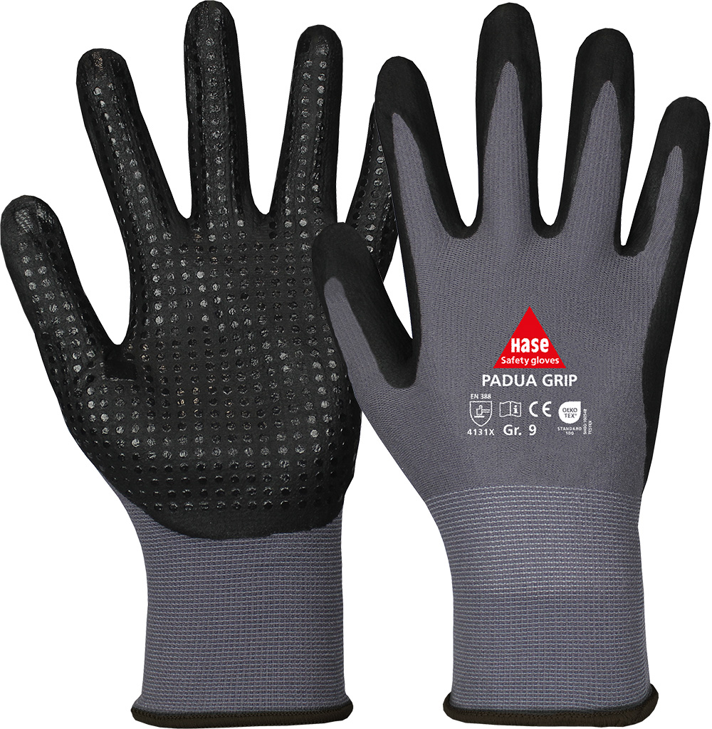 HASE Montagehandschuh "Padua Grip" Nr. 508150, VPE: 10 PA