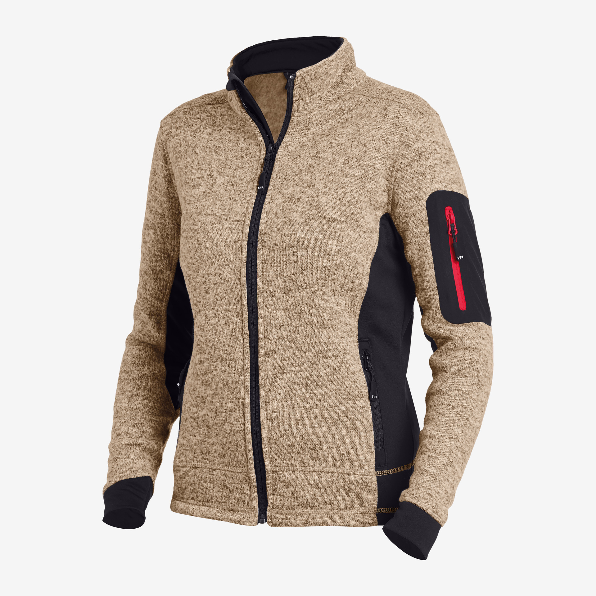 FHB Strick-Fleece-Jacke Damen "MARIEKE" Nr. 79596